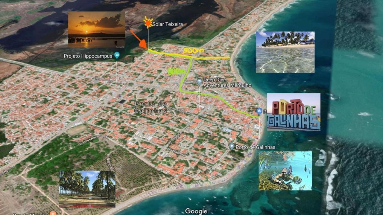Hotel Solar Teixeira Flats Pôrto das Galinhas Zewnętrze zdjęcie